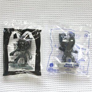 Black Panther MCU McDonald's Toy Set of 2
